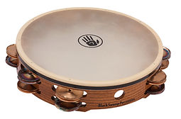 Black Swamp TD1 Chromium 25 タンバリン ケース付き Chromium 25 and Phosphor Bronze Concert Tambourines by Black